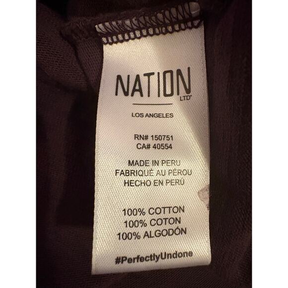 Nation LTD Lisa Long-Sleeve Mock-Neck Mini Dress Medium - Picture 5 of 9